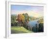 Hill & Valley II-Max Hayslette-Framed Premium Giclee Print