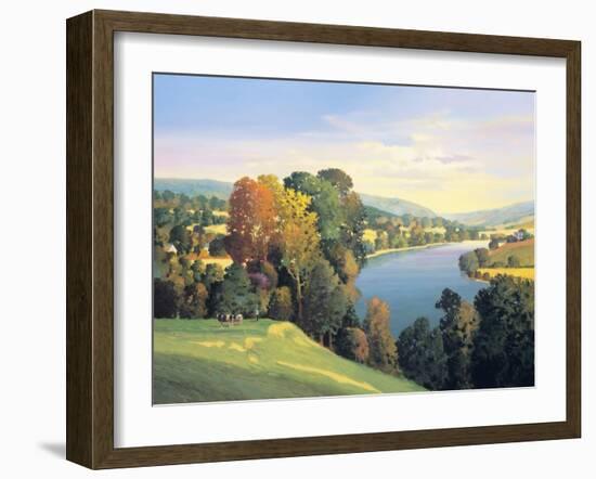 Hill & Valley II-Max Hayslette-Framed Giclee Print