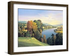 Hill & Valley II-Max Hayslette-Framed Premium Giclee Print