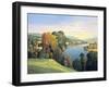 Hill & Valley II-Max Hayslette-Framed Premium Giclee Print