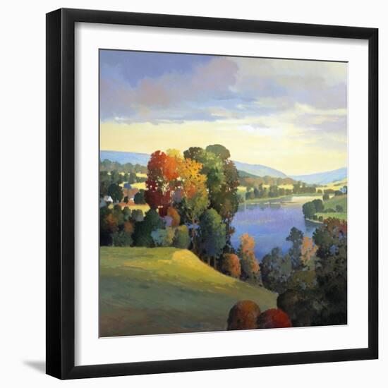 Hill & Valley III-Max Hayslette-Framed Giclee Print