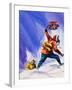 Hillard and Tensing on Top of Mount Everest-null-Framed Giclee Print