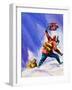 Hillard and Tensing on Top of Mount Everest-null-Framed Giclee Print