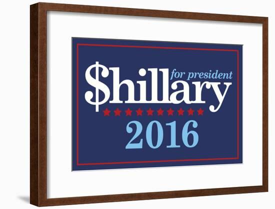 $Hillary 2016-null-Framed Poster