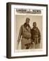 Hillary and Tensing Bhutia Conquering Everest-null-Framed Photographic Print