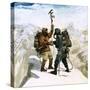 Hillary and Tensing Reach the Summit of Mount Everest-Ferdinando Tacconi-Stretched Canvas