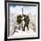 Hillary and Tensing Reach the Summit of Mount Everest-Ferdinando Tacconi-Framed Giclee Print