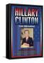 Hillary Clinton For President-null-Framed Stretched Canvas