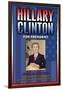 Hillary Clinton For President-null-Framed Art Print