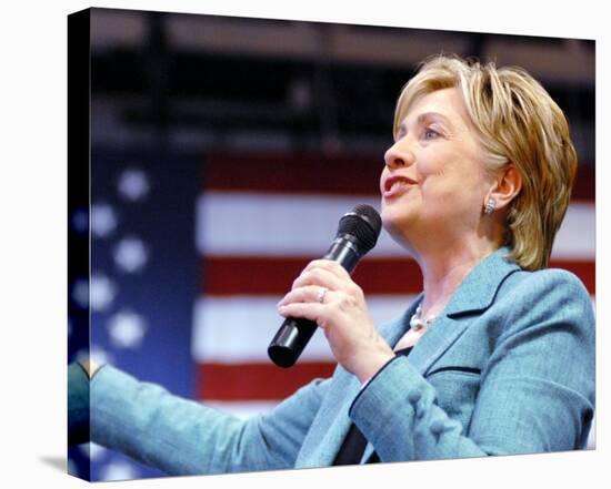 Hillary Rodham Clinton-null-Stretched Canvas