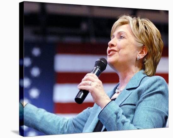 Hillary Rodham Clinton-null-Stretched Canvas