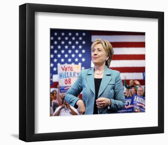 Hillary Rodham Clinton-null-Framed Photo