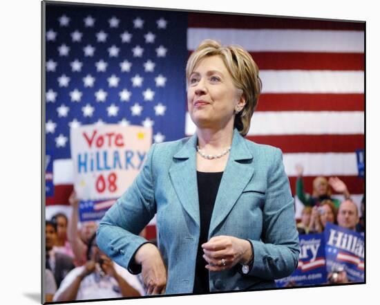 Hillary Rodham Clinton-null-Mounted Photo