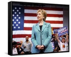 Hillary Rodham Clinton-null-Framed Stretched Canvas