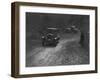 Hillman 11 saloon competing in the Sunbeam Motor Car Club Bognor Trial, 1929-Bill Brunell-Framed Photographic Print