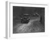 Hillman 11 saloon competing in the Sunbeam Motor Car Club Bognor Trial, 1929-Bill Brunell-Framed Photographic Print