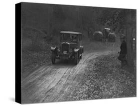 Hillman 11 saloon competing in the Sunbeam Motor Car Club Bognor Trial, 1929-Bill Brunell-Stretched Canvas