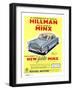 Hillman, Jubilee Edition Hillman Minx Cars, UK, 1950-null-Framed Giclee Print