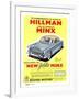 Hillman, Jubilee Edition Hillman Minx Cars, UK, 1950-null-Framed Giclee Print