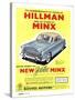 Hillman, Jubilee Edition Hillman Minx Cars, UK, 1950-null-Stretched Canvas