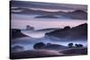 Hills and Fog of Northern California, Petaluma, Bay Area-Vincent James-Stretched Canvas