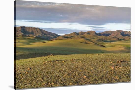 Hills and mountains, Bayandalai district, South Gobi province, Mongolia, Central Asia, Asia-Francesco Vaninetti-Stretched Canvas