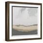 Hills Beyond Hills Neutral-Pamela Munger-Framed Art Print