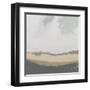 Hills Beyond Hills Neutral-Pamela Munger-Framed Art Print