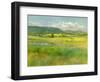 Hills Beyond the Meadow-Sheila Finch-Framed Art Print