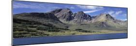 Hills, Cuillins, Loch Slapin, Isle of Skye, Scotland-null-Mounted Photographic Print