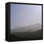 Hills in Silhouette-Micha Pawlitzki-Framed Stretched Canvas