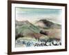 Hills in the Lake District, 2005,-Vincent Alexander Booth-Framed Giclee Print