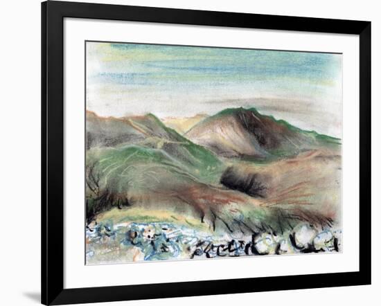 Hills in the Lake District, 2005,-Vincent Alexander Booth-Framed Giclee Print