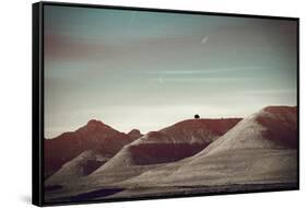 Hills Near Shoshone-Bastian Kienitz-Framed Stretched Canvas