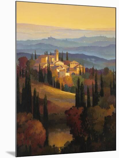 Hills of Chianti-Max Hayslette-Mounted Giclee Print