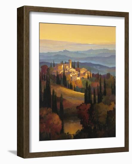 Hills of Chianti-Max Hayslette-Framed Premium Giclee Print