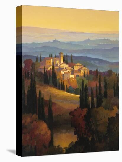 Hills of Chianti-Max Hayslette-Stretched Canvas