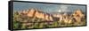 Hills of Kolob Canyon in Afternoon Light-Vincent James-Framed Stretched Canvas