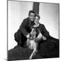 HILLS OF LASSIE, 1948 DIRECTED OF FRED M. WILCOX Tom Drake, Pal and Janet Leigh (b/w photo)-null-Mounted Photo
