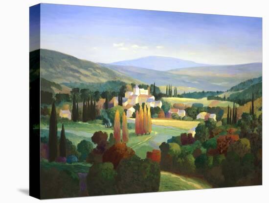 Hills of Provence-Max Hayslette-Stretched Canvas