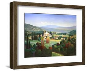 Hills of Provence-Max Hayslette-Framed Giclee Print