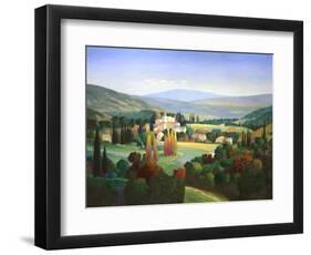 Hills of Provence-Max Hayslette-Framed Giclee Print