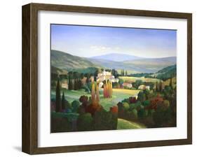 Hills of Provence-Max Hayslette-Framed Giclee Print