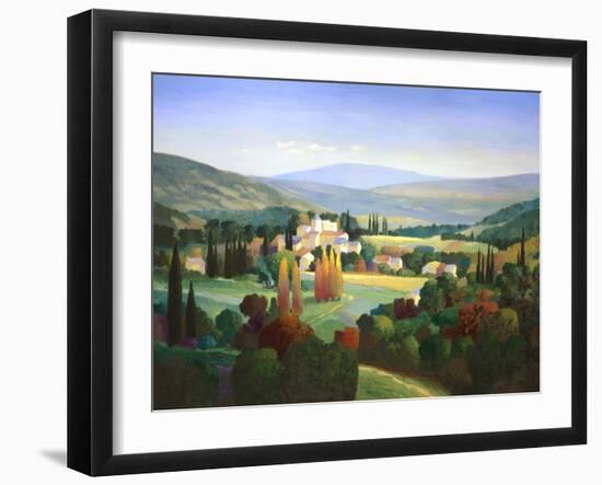 Hills of Provence-Max Hayslette-Framed Premium Giclee Print