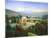 Hills of Provence-Max Hayslette-Mounted Premium Giclee Print