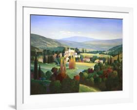 Hills of Provence-Max Hayslette-Framed Premium Giclee Print