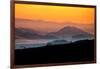 Hills of the Future, Mellow Sun and Hills, Petaluma, Sonoma County-Vincent James-Framed Photographic Print