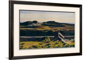 Hills, South Truro, 1930-Edward Hopper-Framed Art Print