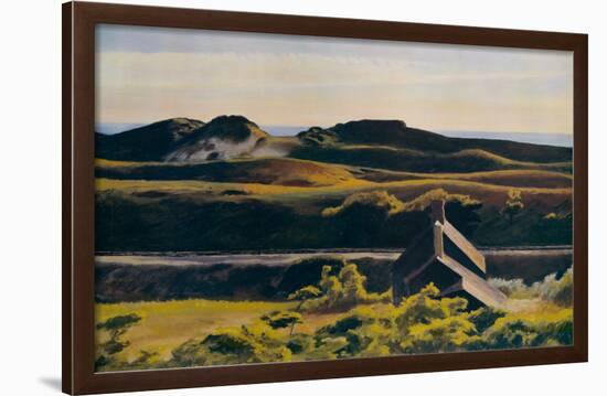 Hills, South Truro, 1930-Edward Hopper-Framed Art Print