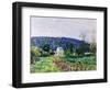 Hills Surrounding Paris, 1879-Alfred Sisley-Framed Giclee Print